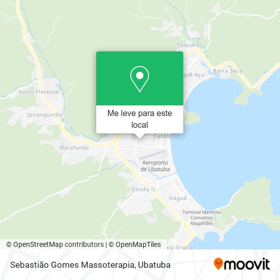 Sebastião Gomes Massoterapia mapa