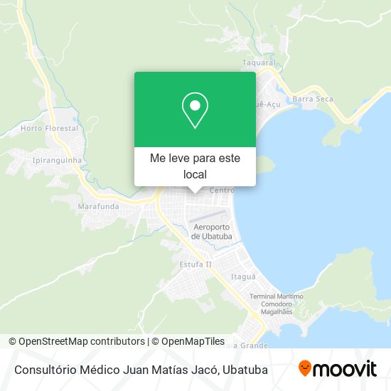 Consultório Médico Juan Matías Jacó mapa