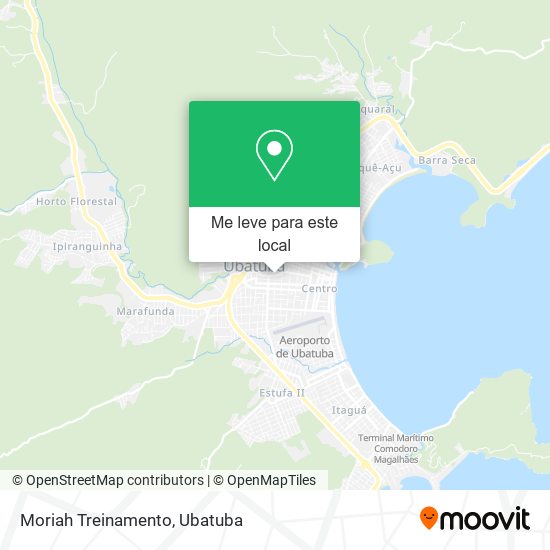 Moriah Treinamento mapa
