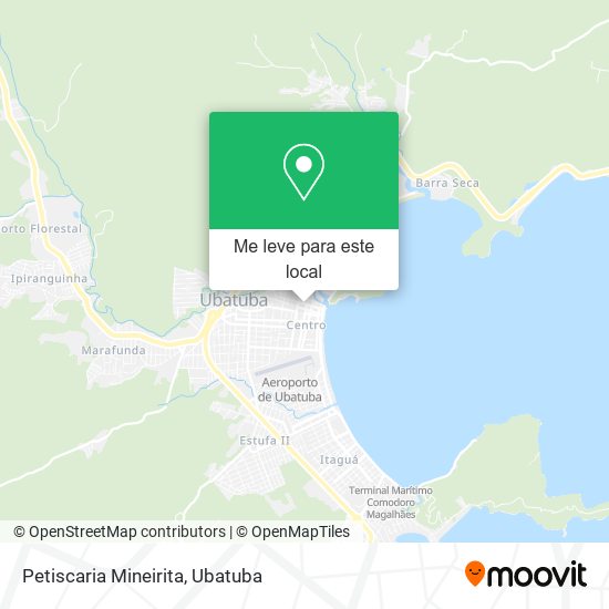Petiscaria Mineirita mapa