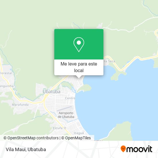 Vila Maui mapa