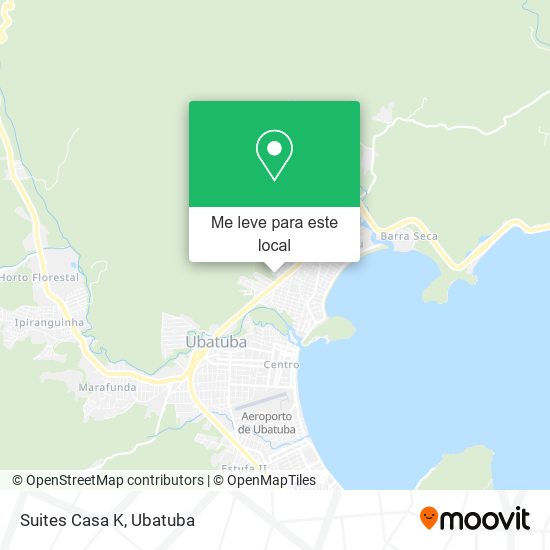 Suites Casa K mapa