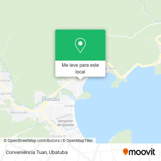 Conveniência Tuan mapa