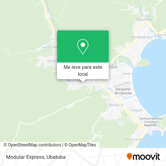 Modular Express mapa