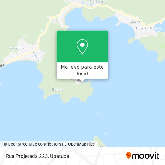 Rua Projetada 223 mapa