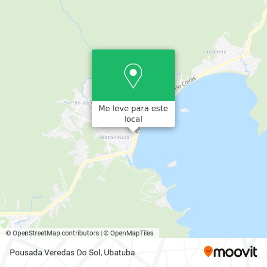 Pousada Veredas Do Sol mapa