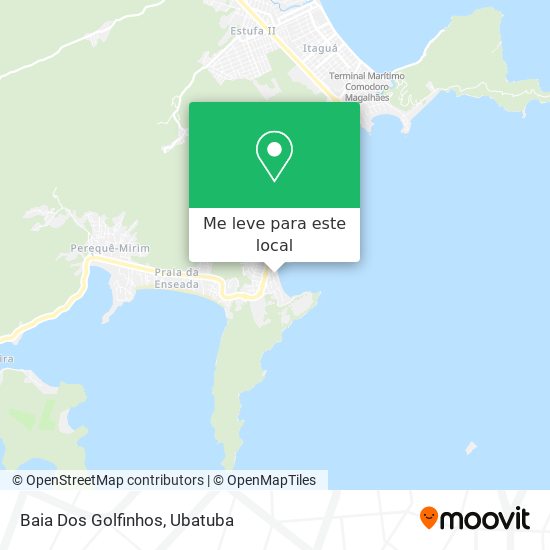 Baia Dos Golfinhos mapa