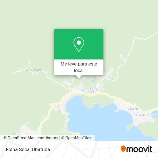 Folha Seca mapa