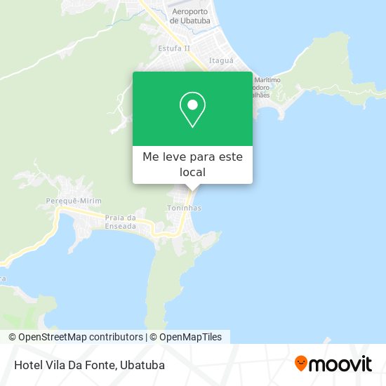 Hotel Vila Da Fonte mapa