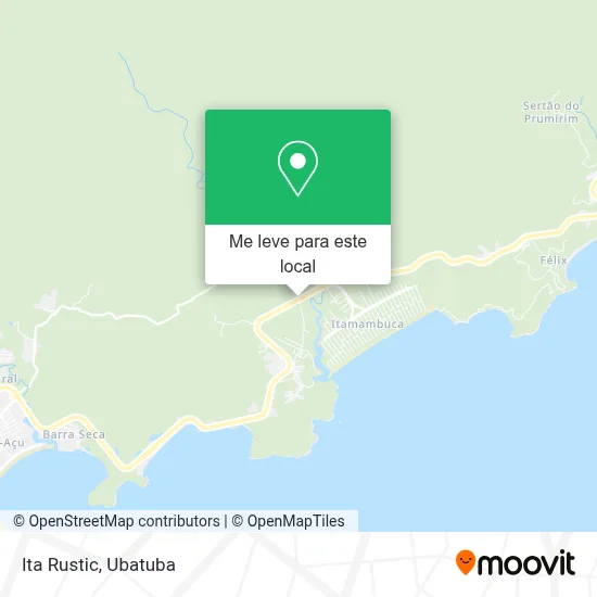Ita Rustic mapa