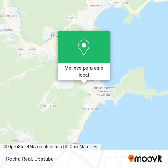 Rocha Real mapa