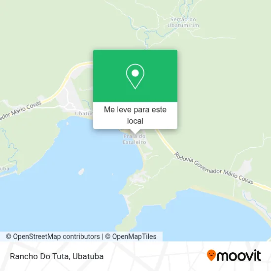 Rancho Do Tuta mapa