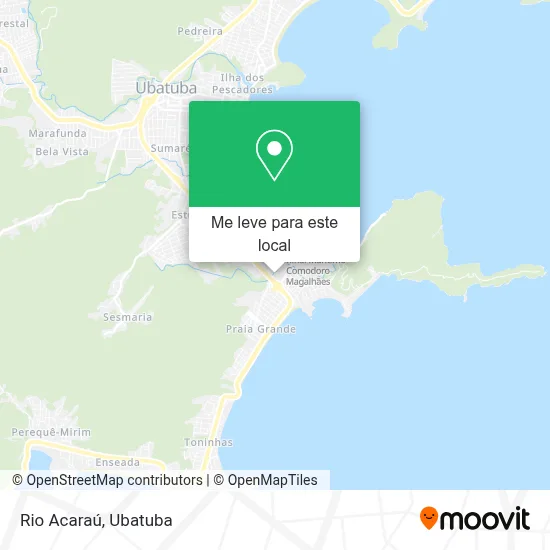 Rio Acaraú mapa