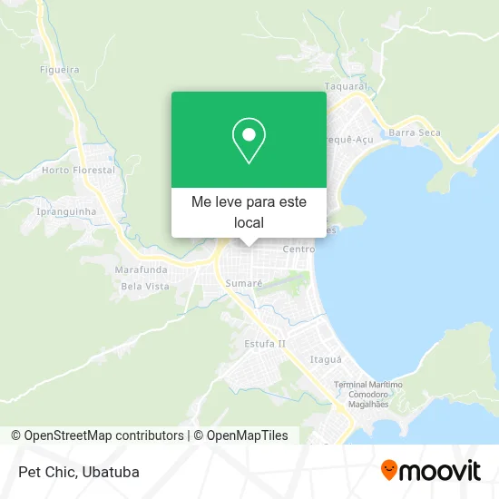 Pet Chic mapa