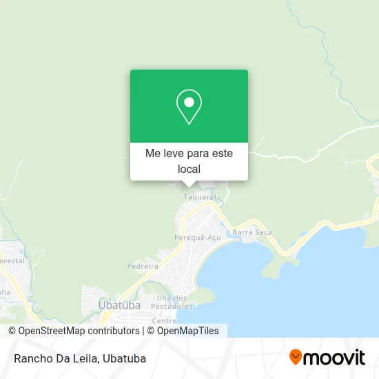 Rancho Da Leila mapa