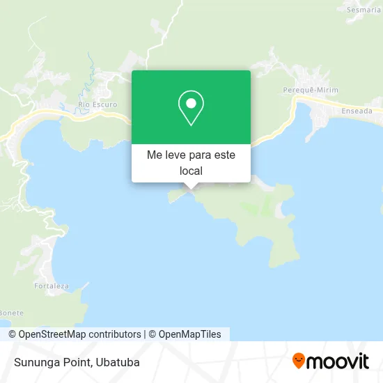Sununga Point mapa
