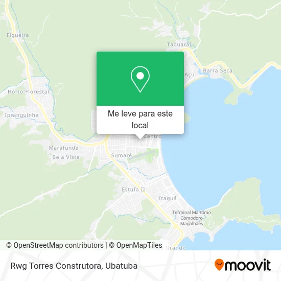 Rwg Torres Construtora mapa