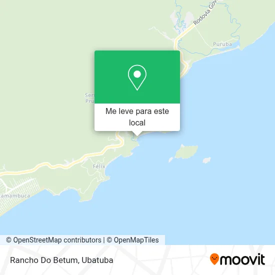 Rancho Do Betum mapa