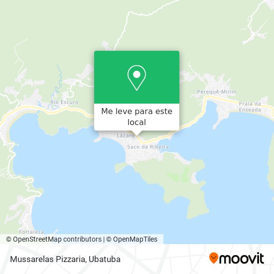 Mussarelas Pizzaria mapa