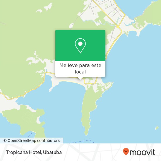 Tropicana Hotel mapa