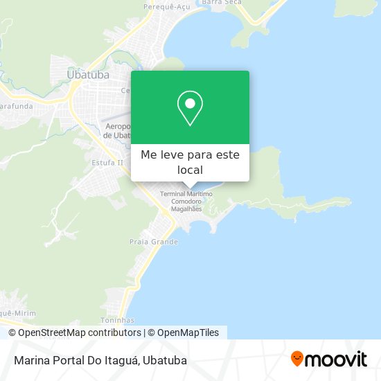 Marina Portal Do Itaguá mapa