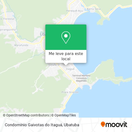 Condomínio Gaivotas do Itaguá mapa