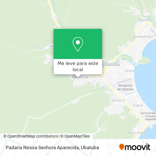 Padaria Nossa Senhora Aparecida mapa