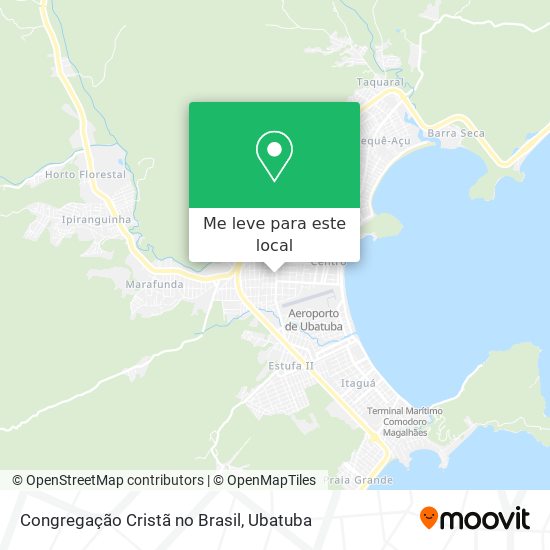 Congregação Cristã  no Brasil mapa