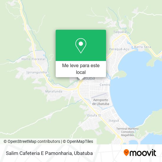 Salim Cafeteria E Pamonharia mapa