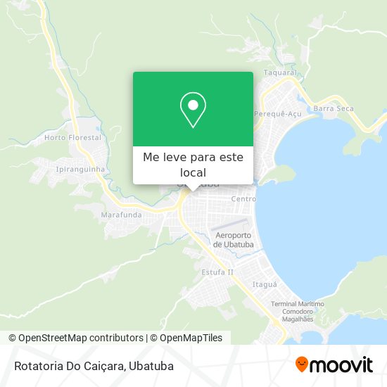 Rotatoria Do Caiçara mapa