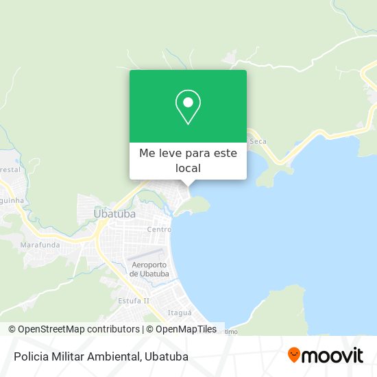 Policia Militar Ambiental mapa