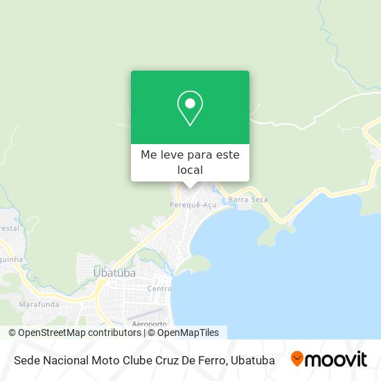 Sede Nacional Moto Clube Cruz De Ferro mapa