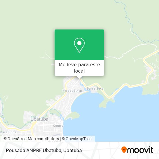 Pousada ANPRF Ubatuba mapa