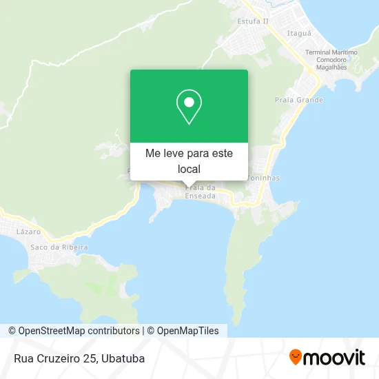 Rua Cruzeiro 25 mapa