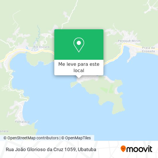 Rua João Glorioso da Cruz 1059 mapa