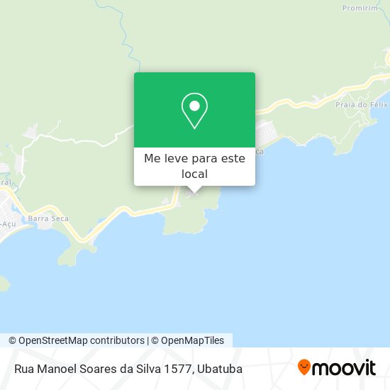 Rua Manoel Soares da Silva 1577 mapa
