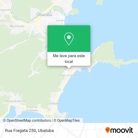 Rua Fragata 250 mapa