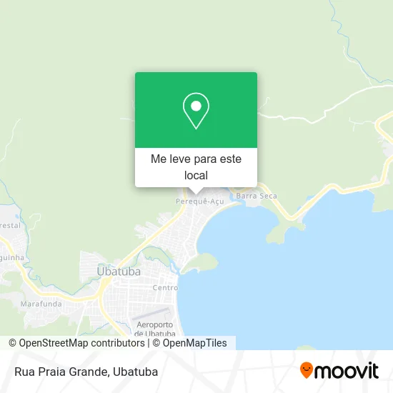 Rua Praia Grande mapa