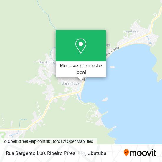 Rua Sargento Luís Ribeiro Píres 111 mapa