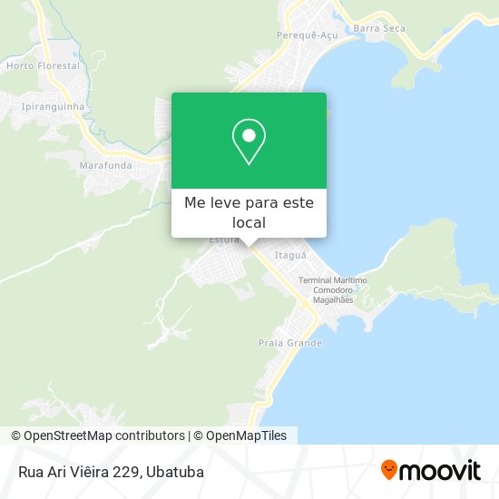 Rua Ari Viêira 229 mapa