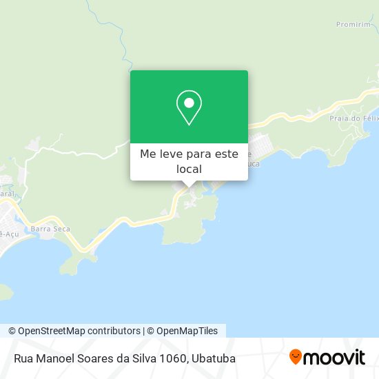 Rua Manoel Soares da Silva 1060 mapa