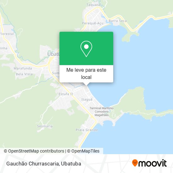 Gauchão Churrascaria mapa