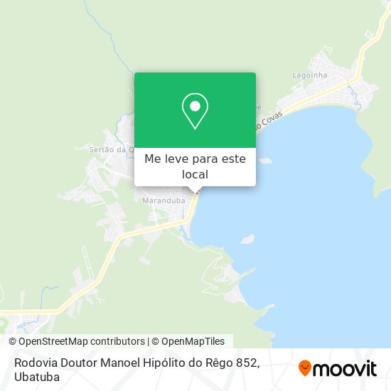Rodovia Doutor Manoel Hipólito do Rêgo 852 mapa