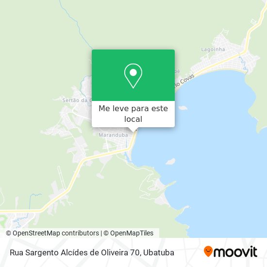 Rua Sargento Alcídes de Oliveira 70 mapa