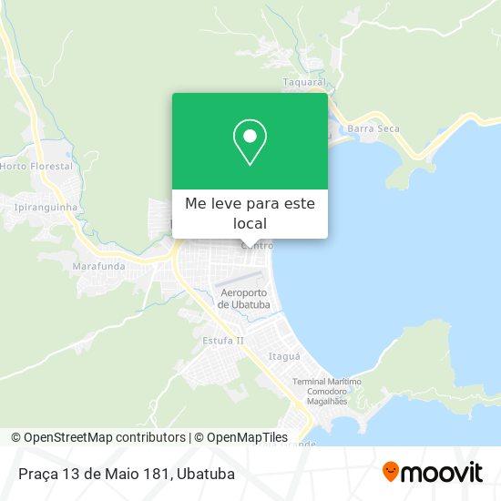 Praça 13 de Maio 181 mapa