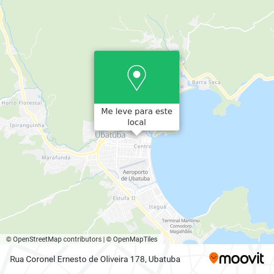 Rua Coronel Ernesto de Oliveira 178 mapa