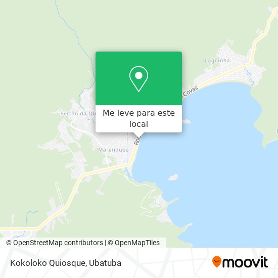 Kokoloko Quiosque mapa