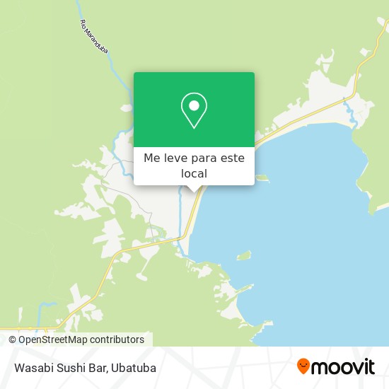 Wasabi Sushi Bar mapa