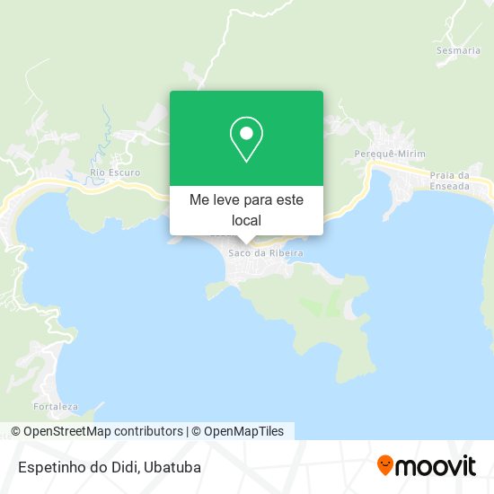 Espetinho do Didi mapa