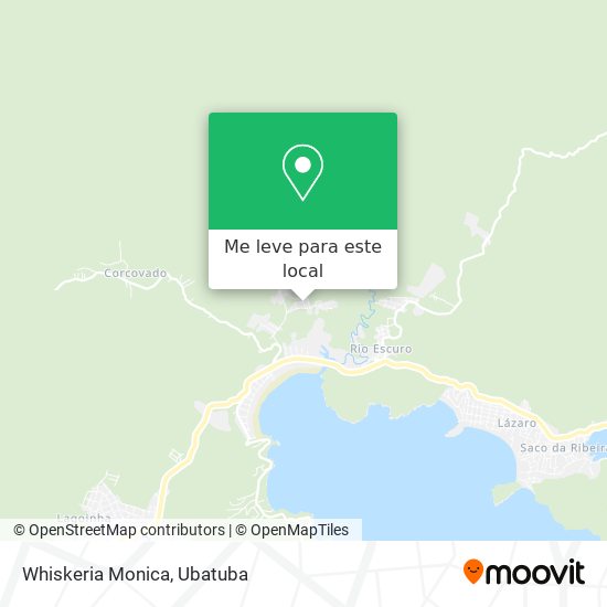 Whiskeria Monica mapa